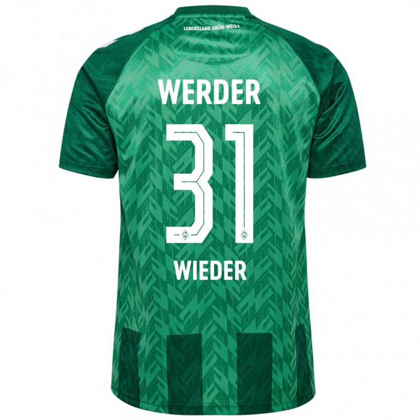 Criança Camisola Verena Wieder #31 Verde Principal 2024/25 Camisa Brasil