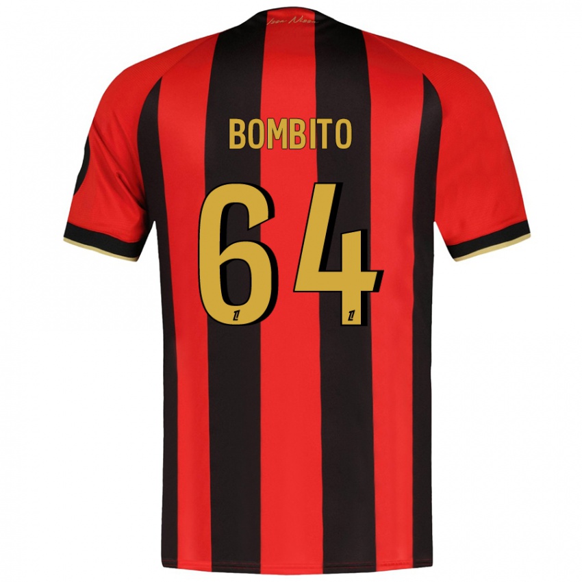 Criança Camisola Moïse Bombito #64 Vermelho Preto Principal 2024/25 Camisa Brasil