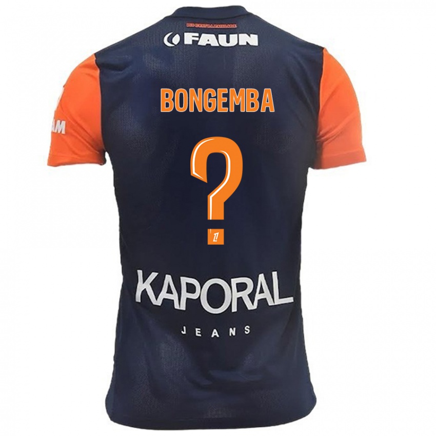 Criança Camisola Edvin Bongemba #0 Laranja Azul Marinho Principal 2024/25 Camisa Brasil