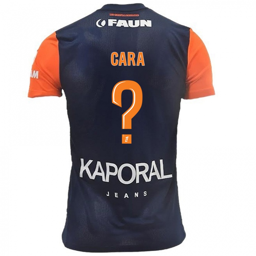 Criança Camisola Simon Cara #0 Laranja Azul Marinho Principal 2024/25 Camisa Brasil