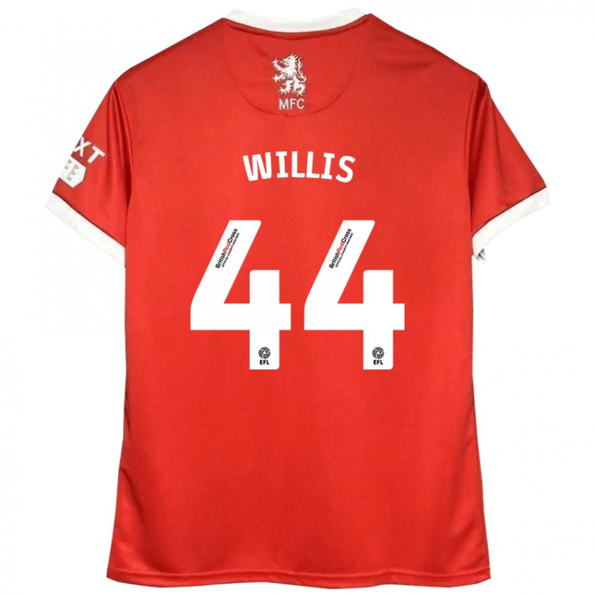 Criança Camisola Pharrell Willis #44 Vermelho Branco Principal 2024/25 Camisa Brasil