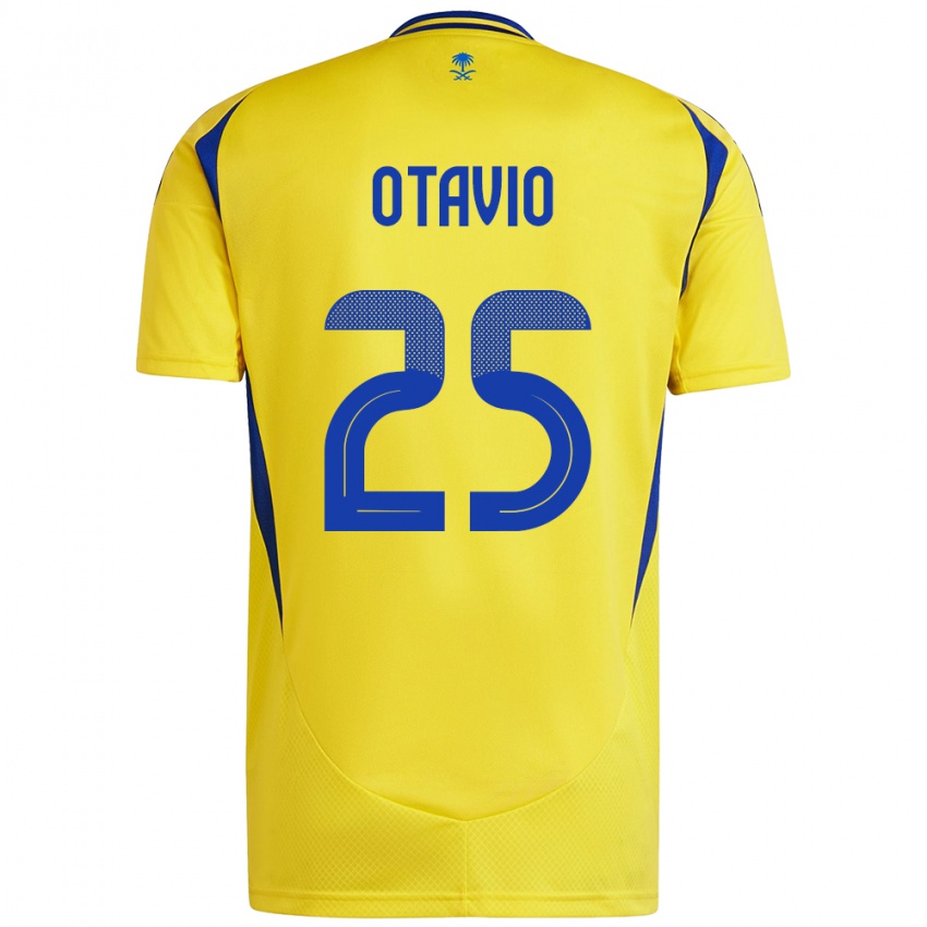 Criança Camisola Otavio #25 Azul Amarelo Principal 2024/25 Camisa Brasil