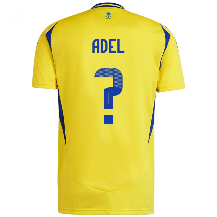 Criança Camisola Aida Adel #0 Azul Amarelo Principal 2024/25 Camisa Brasil