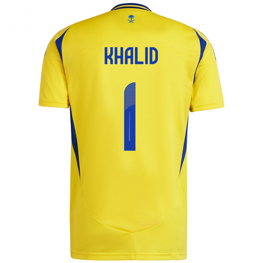 Criança Camisola Sara Khalid #1 Azul Amarelo Principal 2024/25 Camisa Brasil