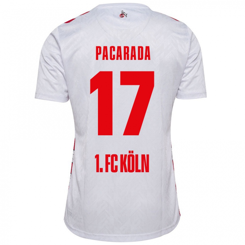 Criança Camisola Leart Paçarada #17 Vermelho Branco Principal 2024/25 Camisa Brasil