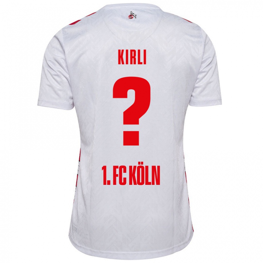 Criança Camisola Celil-Noah Kirli #0 Vermelho Branco Principal 2024/25 Camisa Brasil