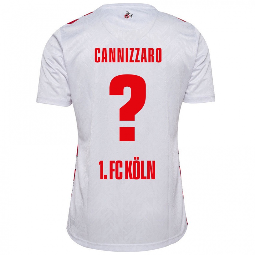 Criança Camisola Simone Cannizzaro #0 Vermelho Branco Principal 2024/25 Camisa Brasil