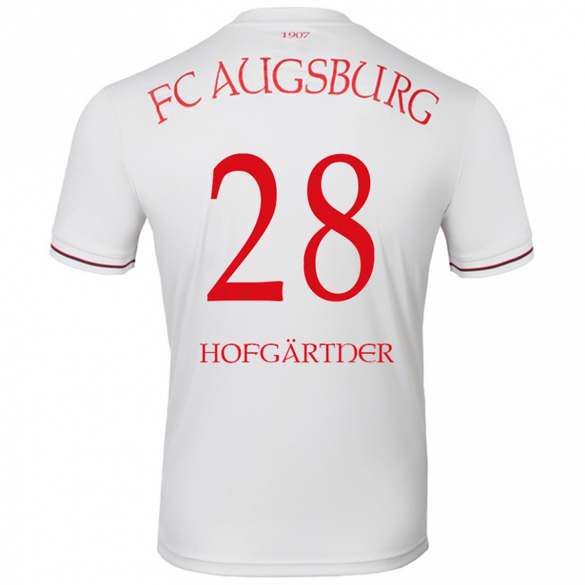 Criança Camisola Hendrik Hofgärtner #28 Branco Principal 2024/25 Camisa Brasil