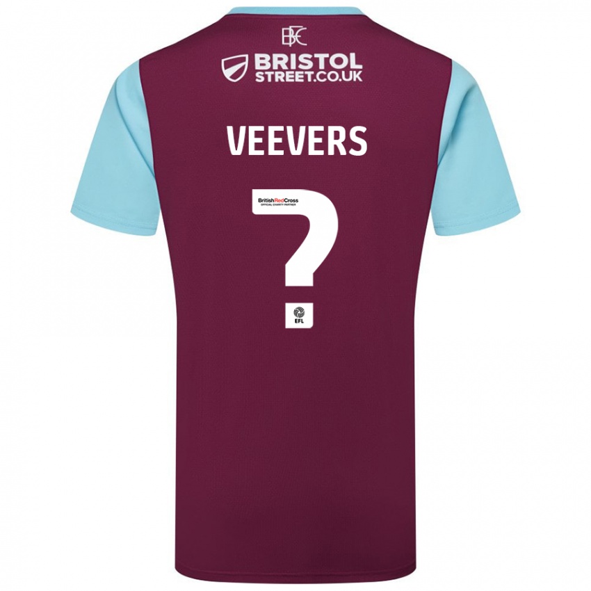 Criança Camisola Charlie Veevers #0 Crédito Borboleta Azul Principal 2024/25 Camisa Brasil