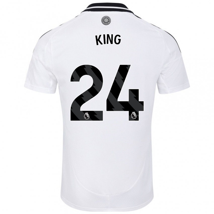 Criança Camisola Joshua King #24 Branco Principal 2024/25 Camisa Brasil