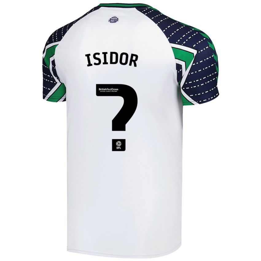 Criança Camisola Wilson Isidor #0 Branco Alternativa 2024/25 Camisa Brasil