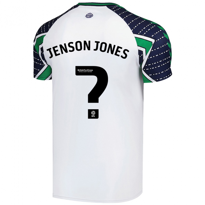 Criança Camisola Jenson Jones #0 Branco Alternativa 2024/25 Camisa Brasil