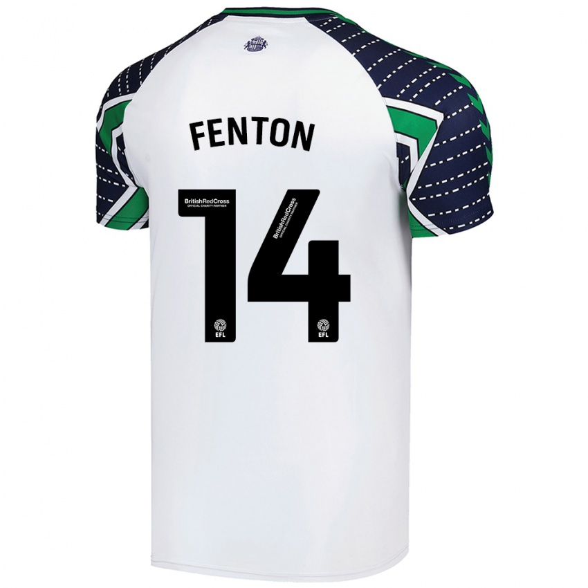 Criança Camisola Natasha Fenton #14 Branco Alternativa 2024/25 Camisa Brasil