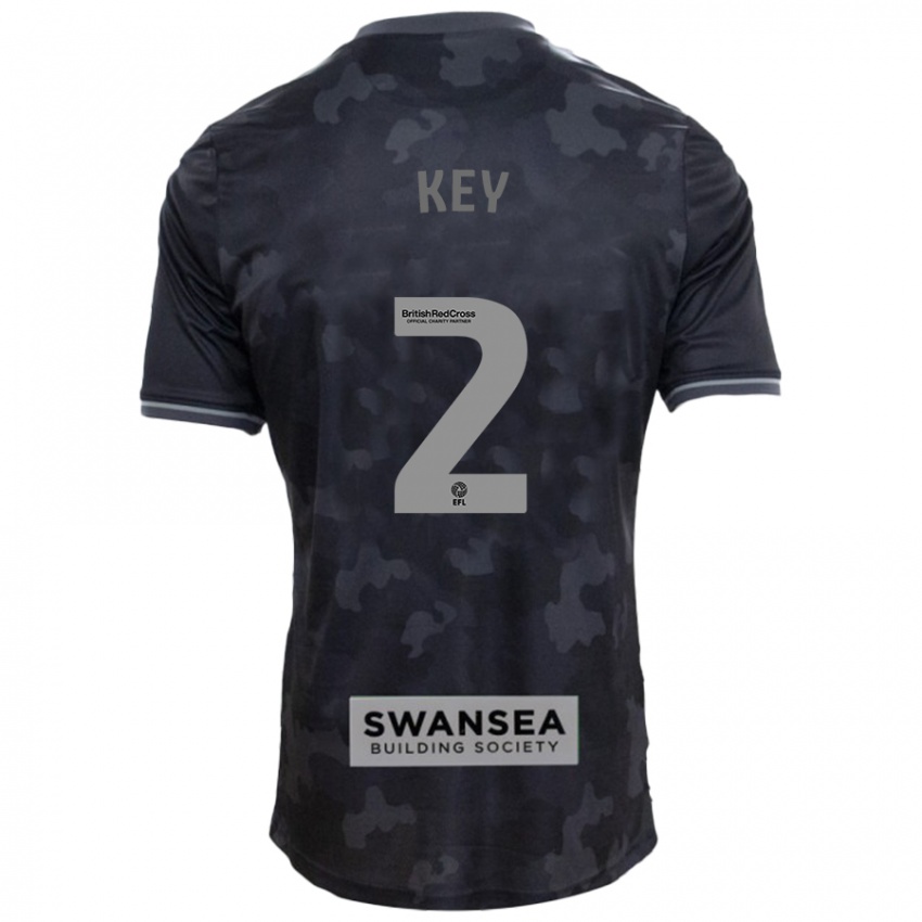 Criança Camisola Josh Key #2 Preto Alternativa 2024/25 Camisa Brasil