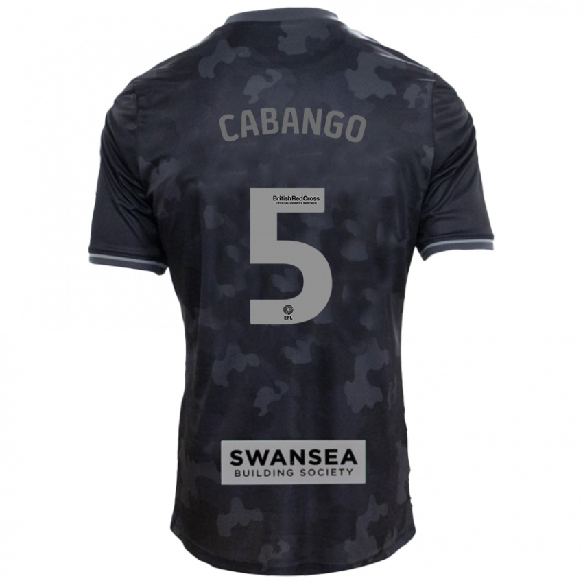 Criança Camisola Ben Cabango #5 Preto Alternativa 2024/25 Camisa Brasil