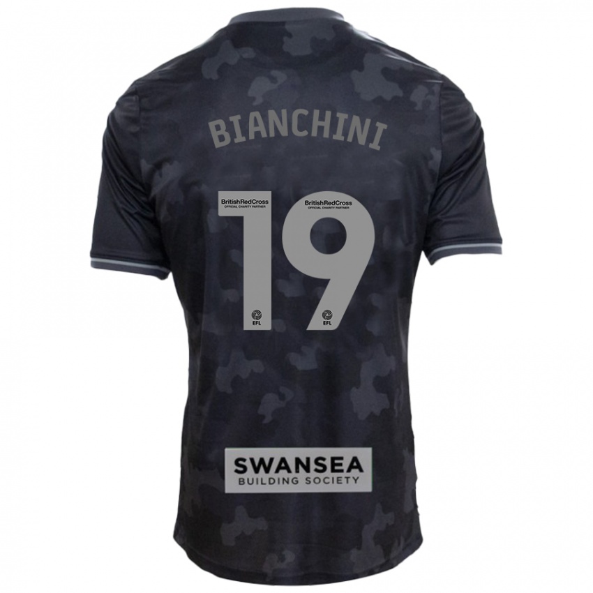 Criança Camisola Florian Bianchini #19 Preto Alternativa 2024/25 Camisa Brasil