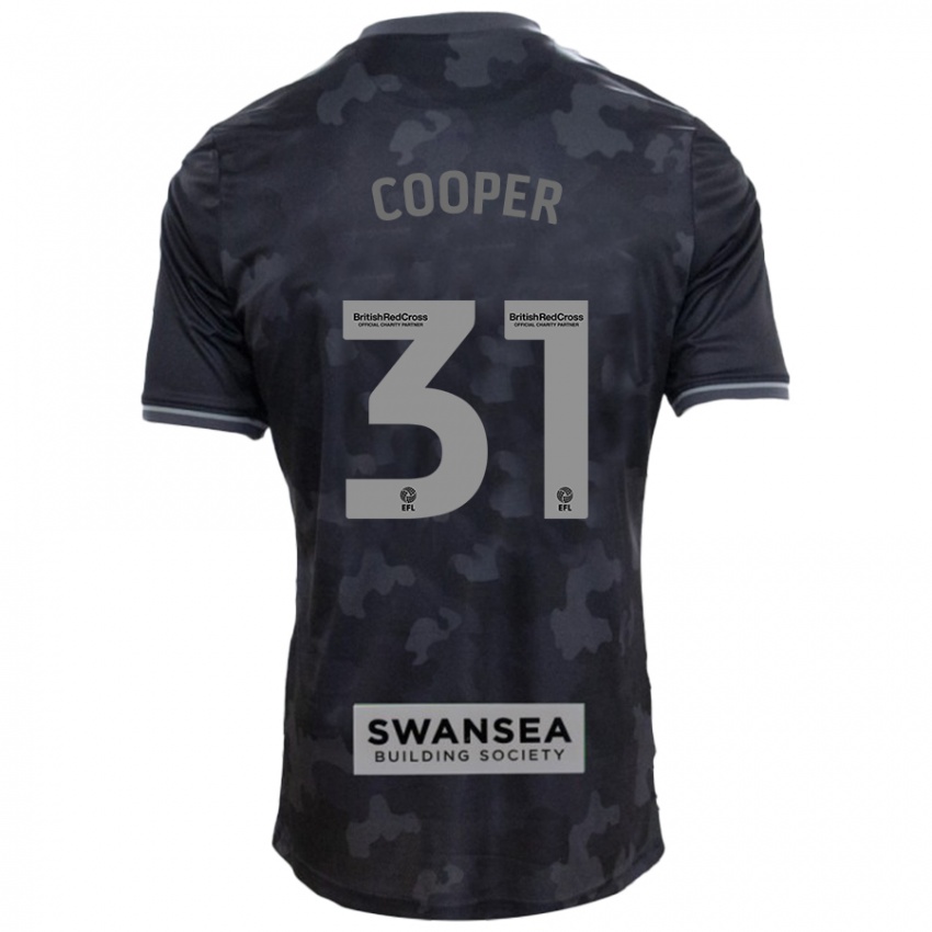 Criança Camisola Oliver Cooper #31 Preto Alternativa 2024/25 Camisa Brasil