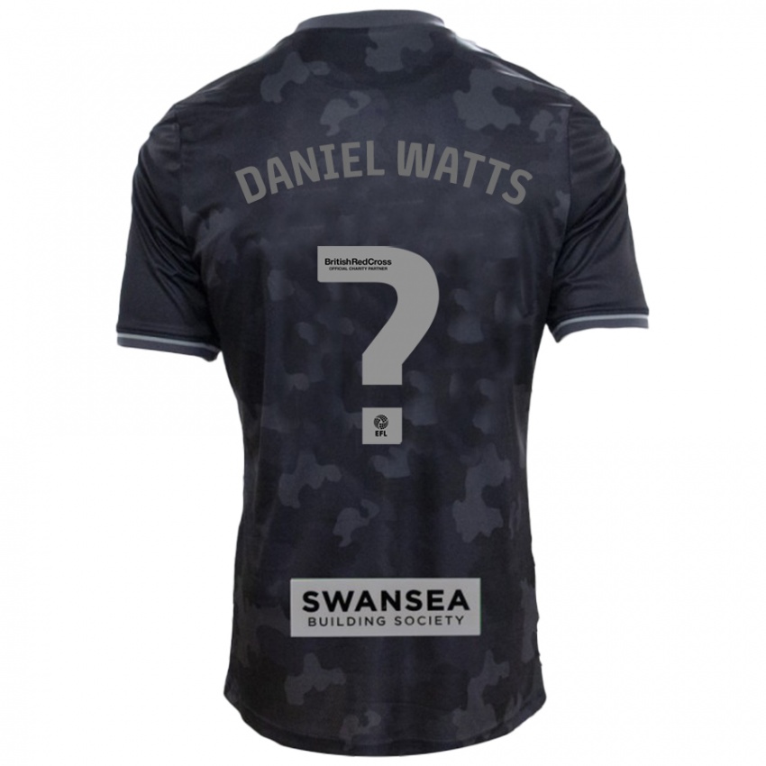 Criança Camisola Daniel Watts #0 Preto Alternativa 2024/25 Camisa Brasil