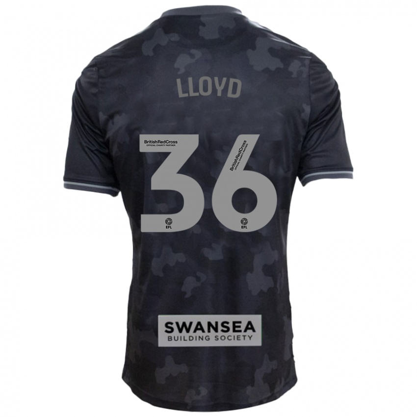 Criança Camisola Ben Lloyd #36 Preto Alternativa 2024/25 Camisa Brasil