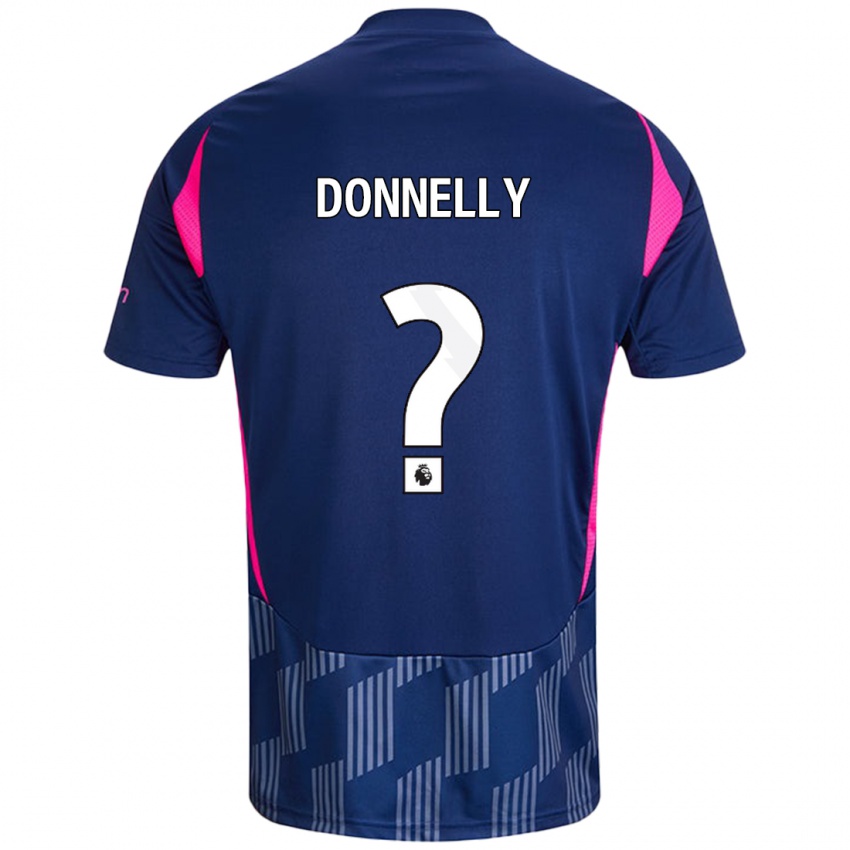 Criança Camisola Aaron Donnelly #0 Rosa Azul Real Alternativa 2024/25 Camisa Brasil