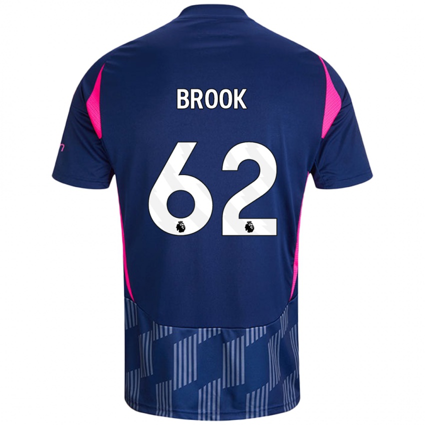 Criança Camisola Will Brook #62 Rosa Azul Real Alternativa 2024/25 Camisa Brasil