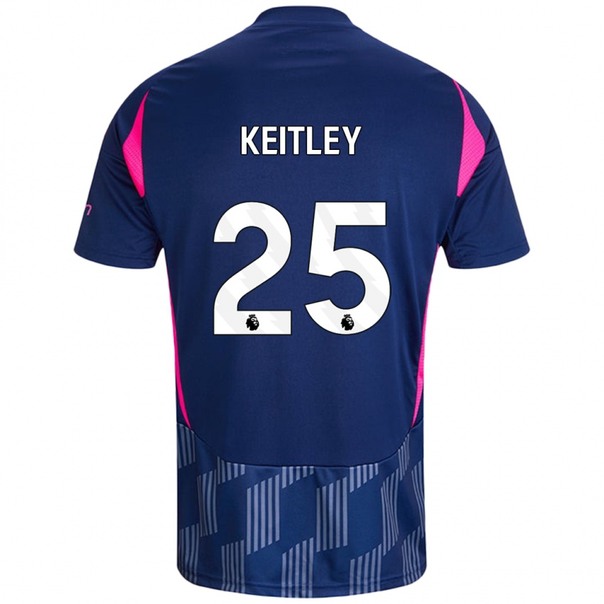 Criança Camisola Alice Keitley #25 Rosa Azul Real Alternativa 2024/25 Camisa Brasil