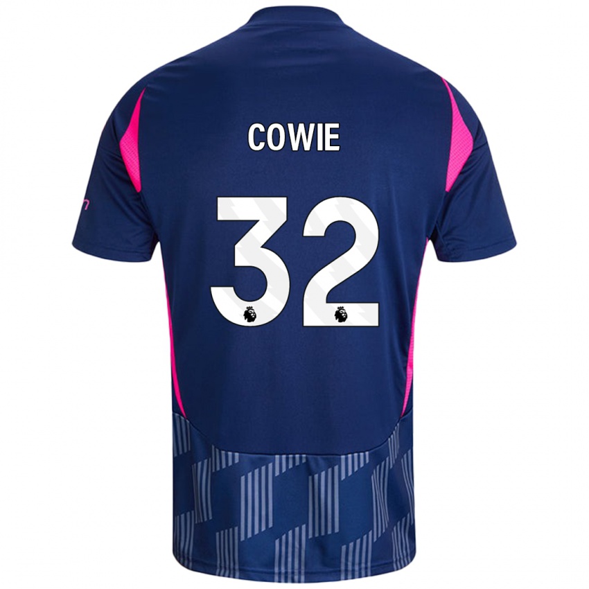 Criança Camisola Abi Cowie #32 Rosa Azul Real Alternativa 2024/25 Camisa Brasil