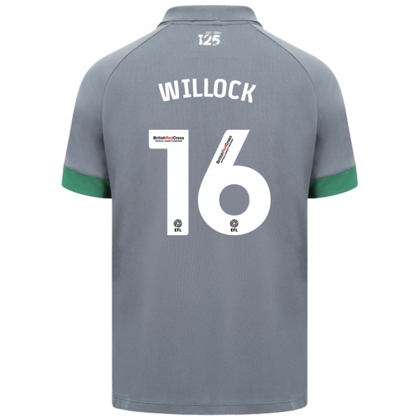 Criança Camisola Chris Willock #16 Cinza Escuro Alternativa 2024/25 Camisa Brasil