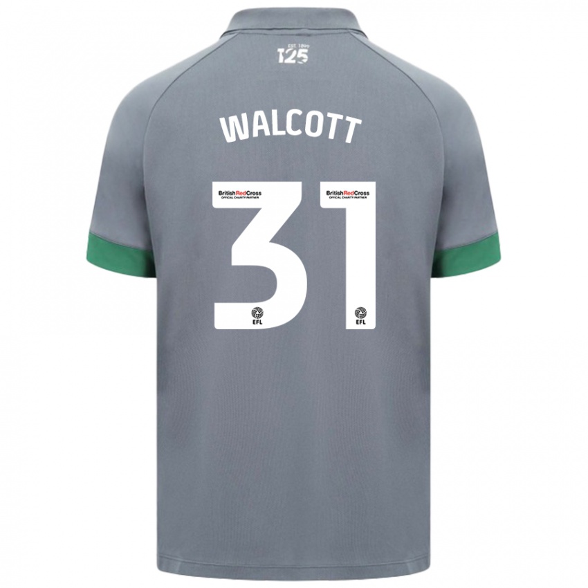 Criança Camisola Malachi Fagan Walcott #31 Cinza Escuro Alternativa 2024/25 Camisa Brasil