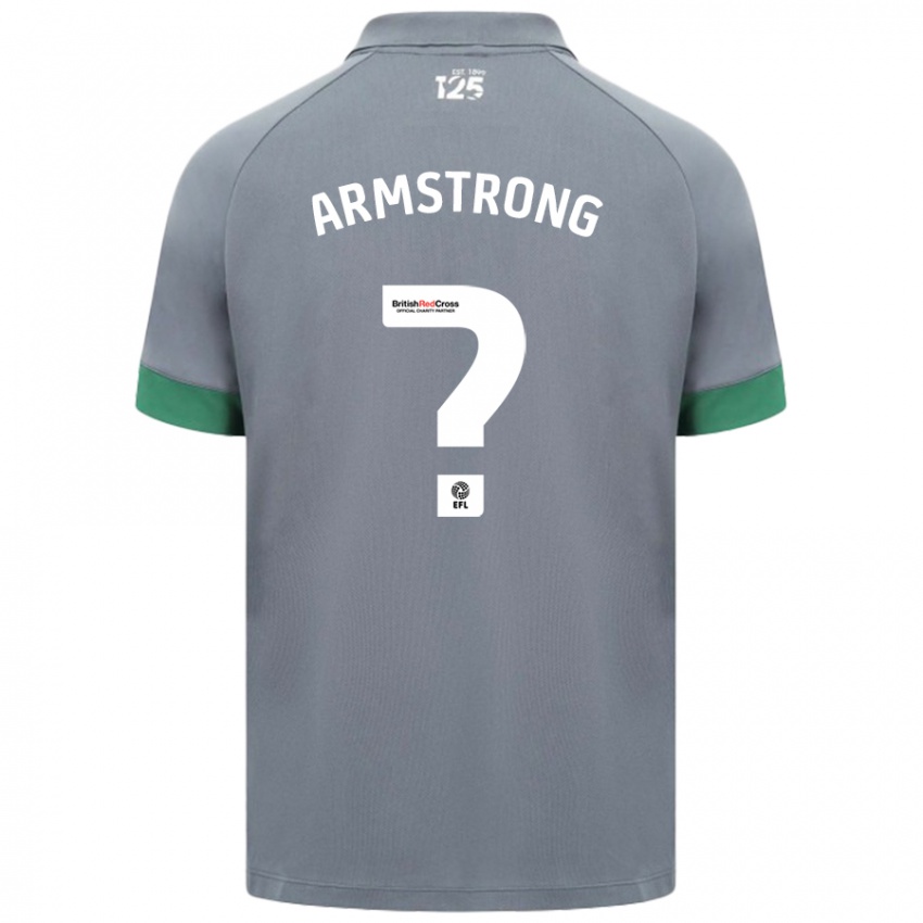 Criança Camisola Luke Armstrong #0 Cinza Escuro Alternativa 2024/25 Camisa Brasil