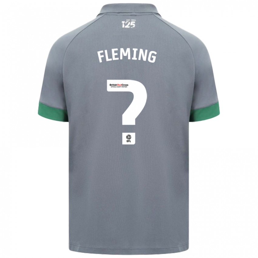 Criança Camisola Cole Fleming #0 Cinza Escuro Alternativa 2024/25 Camisa Brasil