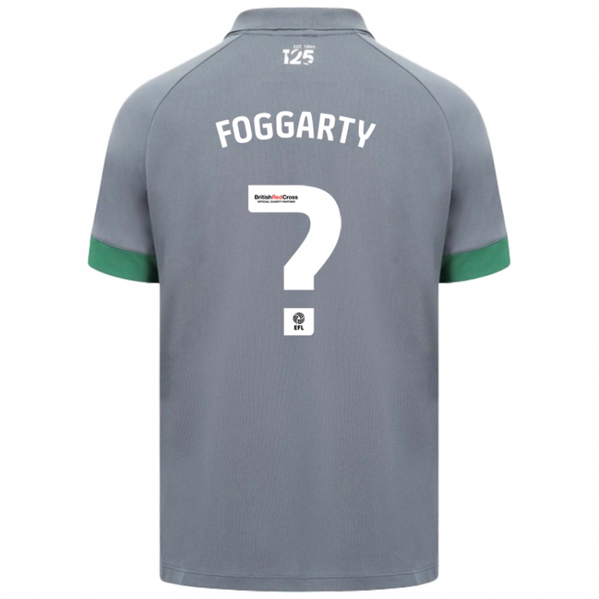 Criança Camisola Corey Foggarty #0 Cinza Escuro Alternativa 2024/25 Camisa Brasil