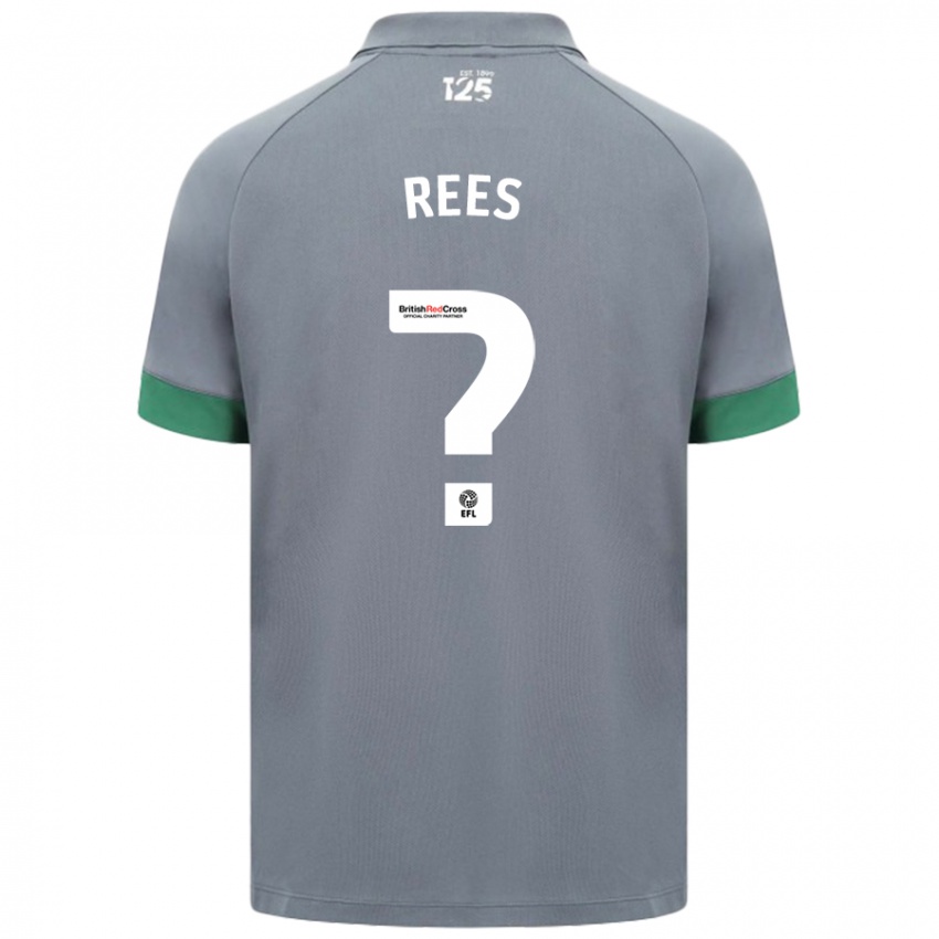 Criança Camisola Osian Rees #0 Cinza Escuro Alternativa 2024/25 Camisa Brasil