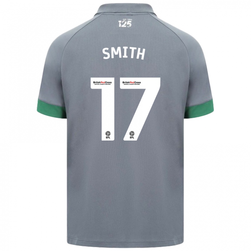 Criança Camisola Hollie Smith #17 Cinza Escuro Alternativa 2024/25 Camisa Brasil