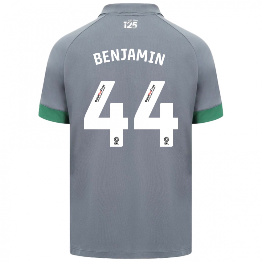 Criança Camisola Xavier Benjamin #44 Cinza Escuro Alternativa 2024/25 Camisa Brasil