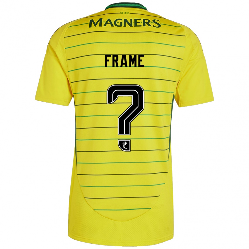 Criança Camisola Mitchel Frame #0 Amarelo Alternativa 2024/25 Camisa Brasil