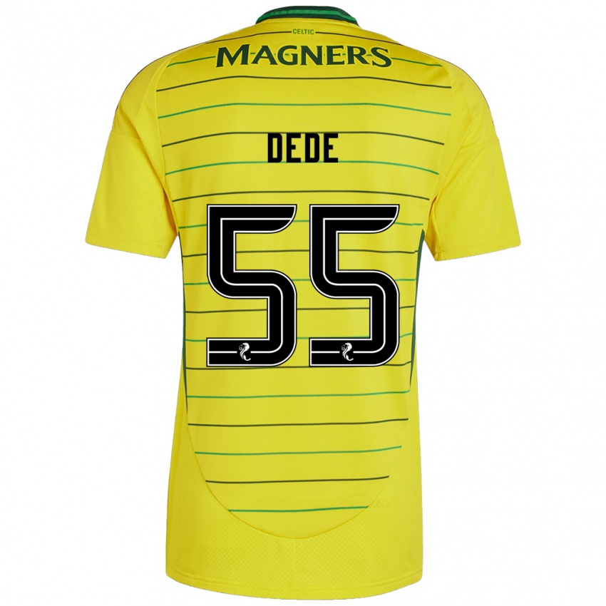 Criança Camisola Josh Dede #55 Amarelo Alternativa 2024/25 Camisa Brasil