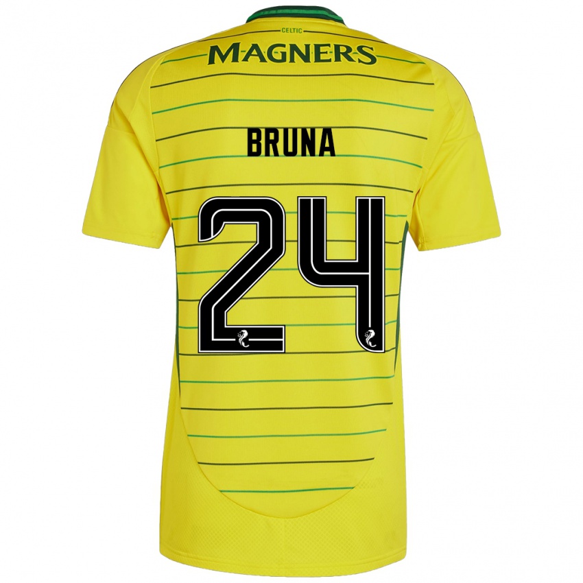 Criança Camisola Bruna Lourenço #24 Amarelo Alternativa 2024/25 Camisa Brasil