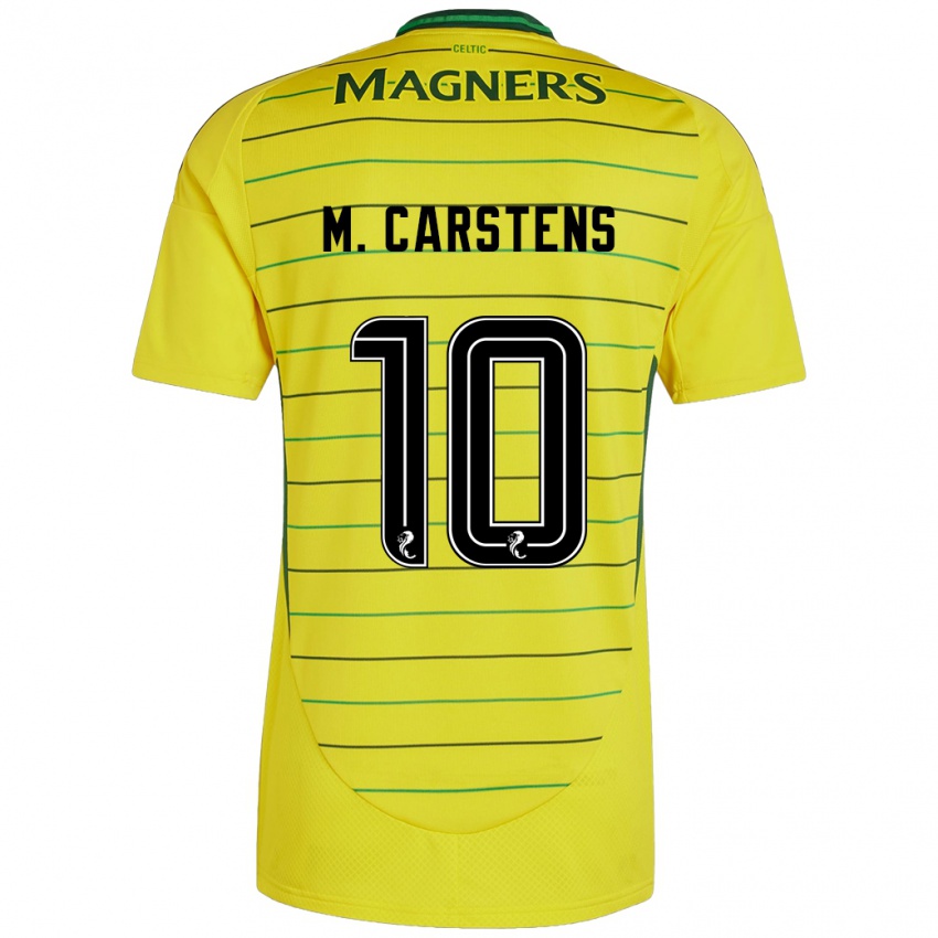 Criança Camisola Mathilde Carstens #10 Amarelo Alternativa 2024/25 Camisa Brasil