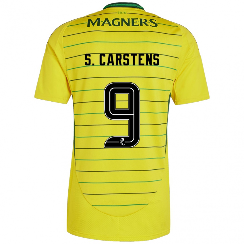 Criança Camisola Signe Carstens #9 Amarelo Alternativa 2024/25 Camisa Brasil