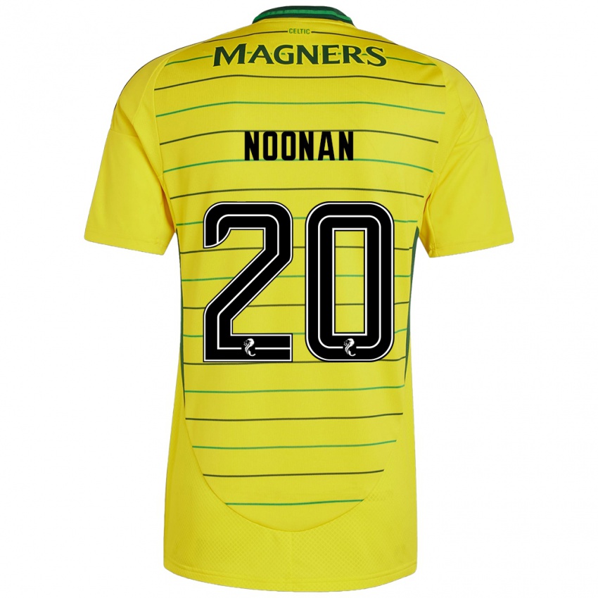 Criança Camisola Saoirse Noonan #20 Amarelo Alternativa 2024/25 Camisa Brasil