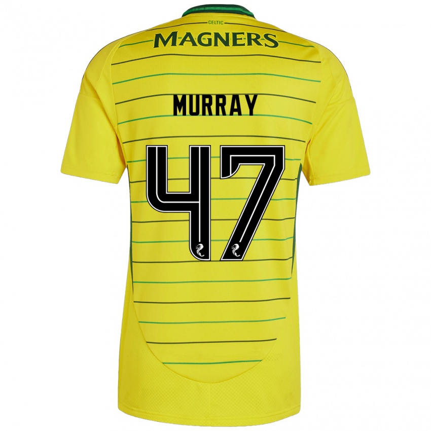 Criança Camisola Dane Murray #47 Amarelo Alternativa 2024/25 Camisa Brasil