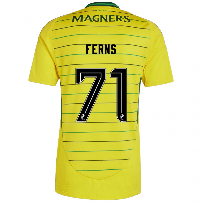 Criança Camisola Abbie Ferns #71 Amarelo Alternativa 2024/25 Camisa Brasil