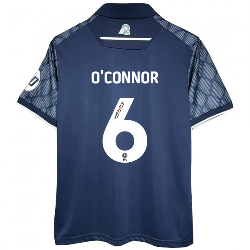 Criança Camisola Thomas O'connor #6 Preto Alternativa 2024/25 Camisa Brasil