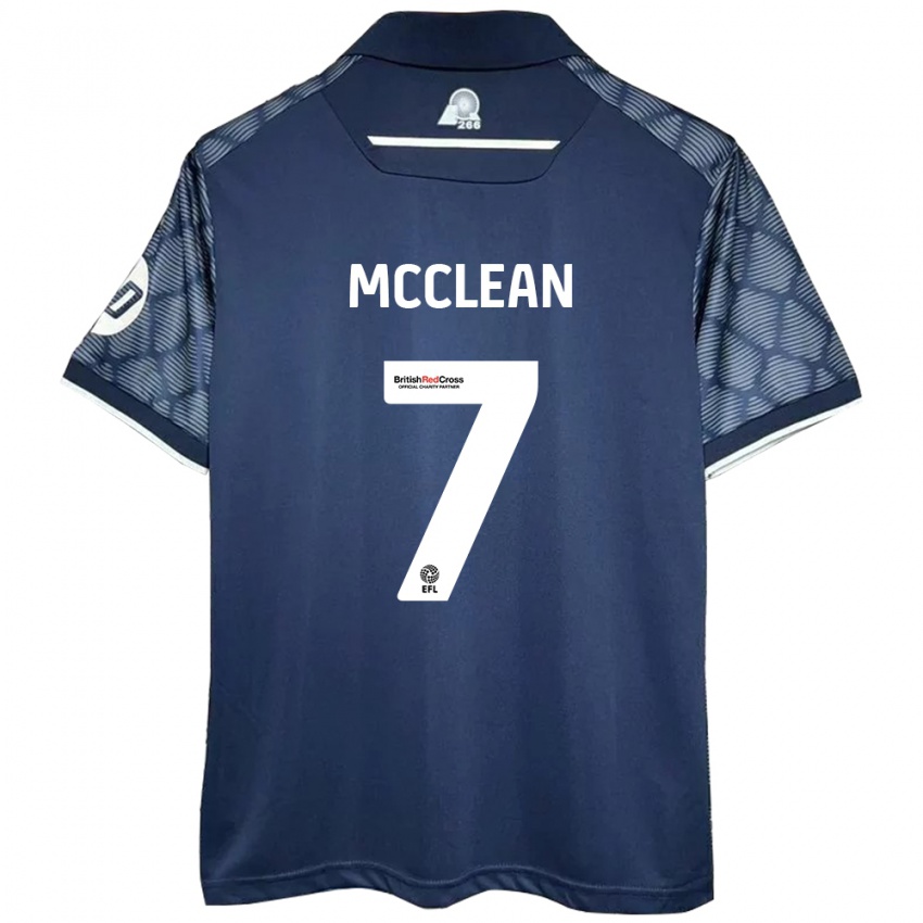 Criança Camisola James Mcclean #7 Preto Alternativa 2024/25 Camisa Brasil