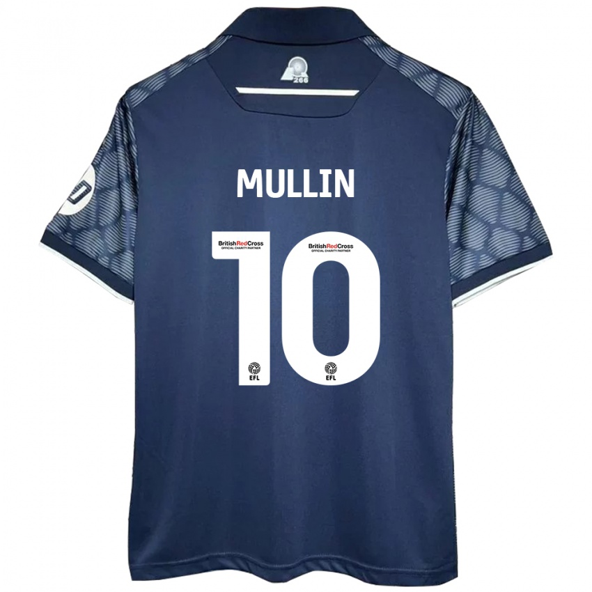 Criança Camisola Paul Mullin #10 Preto Alternativa 2024/25 Camisa Brasil