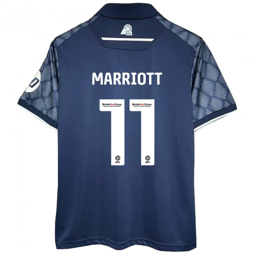 Criança Camisola Jack Marriott #11 Preto Alternativa 2024/25 Camisa Brasil