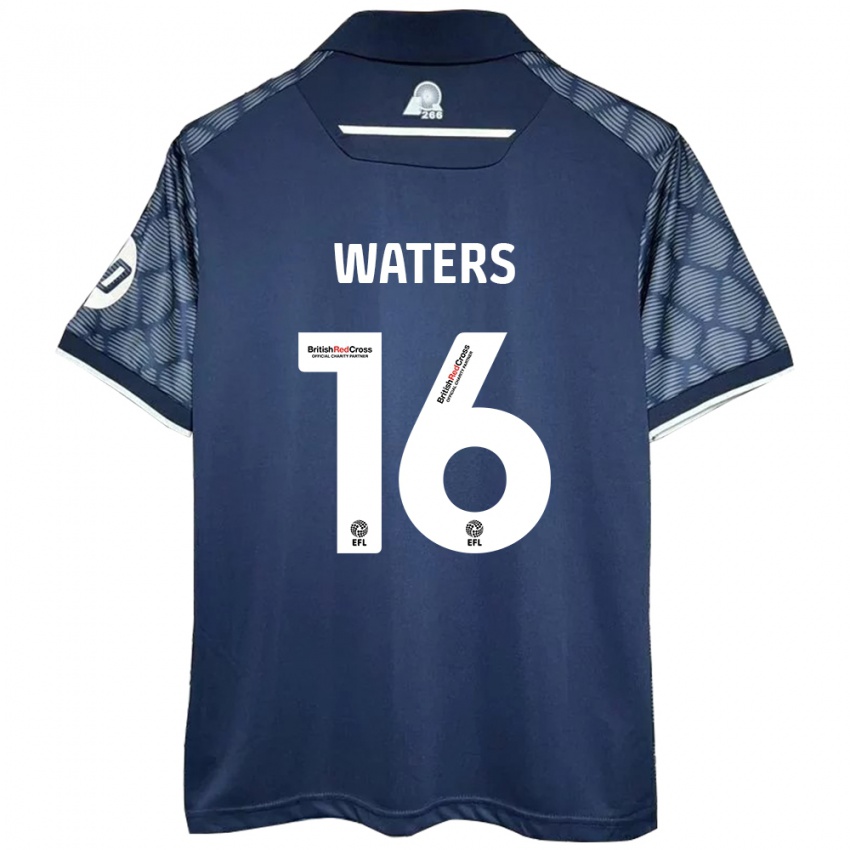 Criança Camisola Billy Waters #16 Preto Alternativa 2024/25 Camisa Brasil