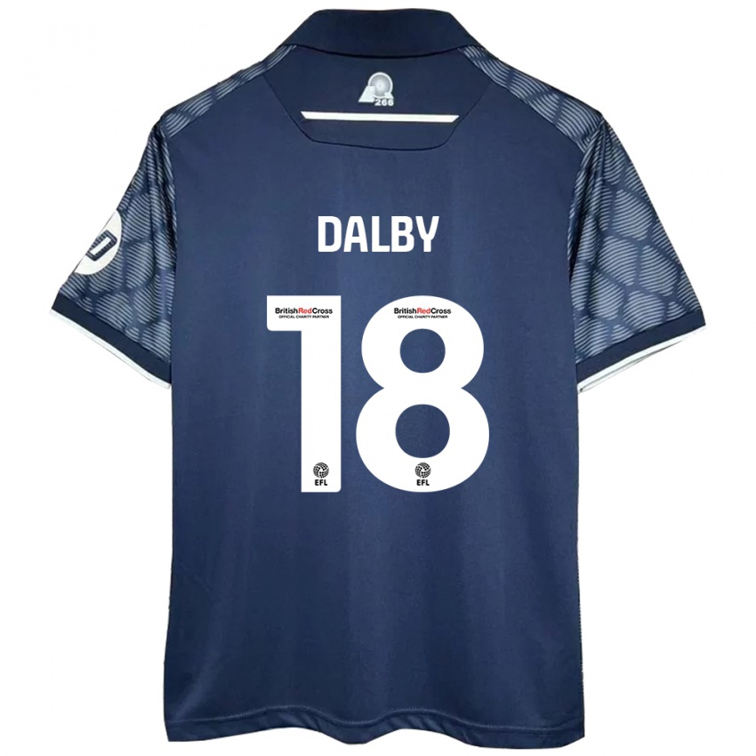 Criança Camisola Sam Dalby #18 Preto Alternativa 2024/25 Camisa Brasil