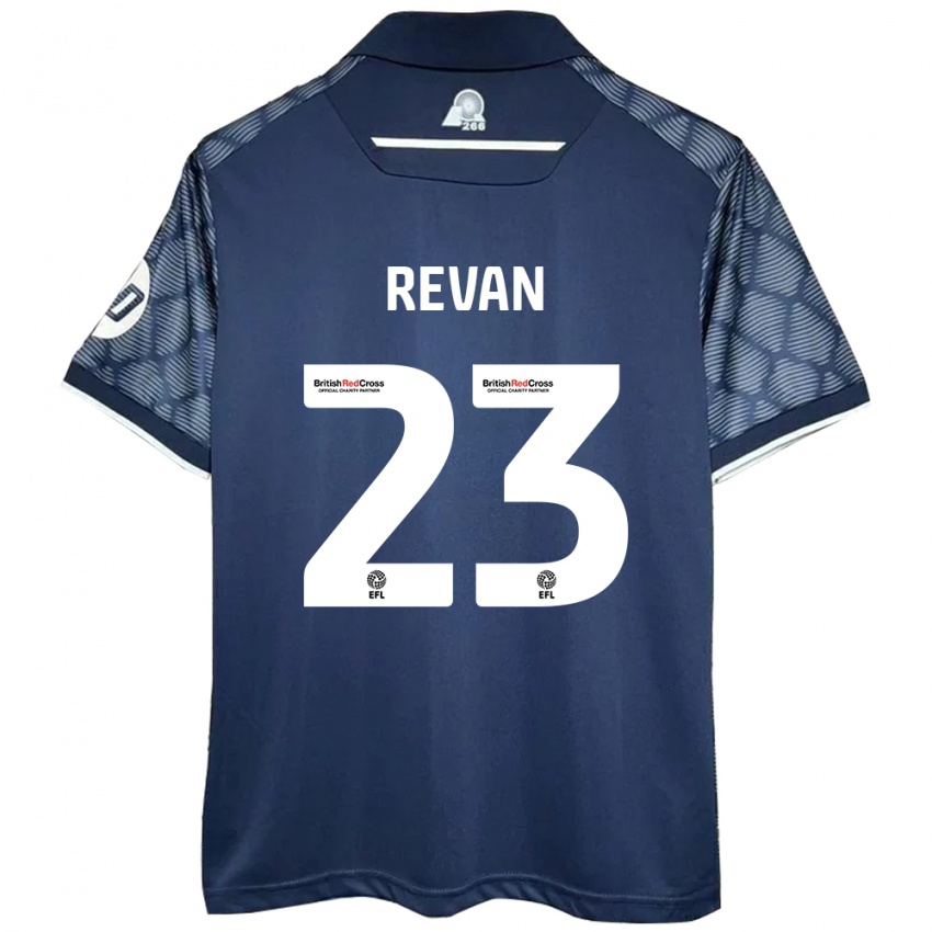 Criança Camisola Sebastian Revan #23 Preto Alternativa 2024/25 Camisa Brasil